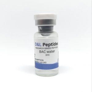 Bacteriostatic water 3ml sterile vial for peptide reconstitution